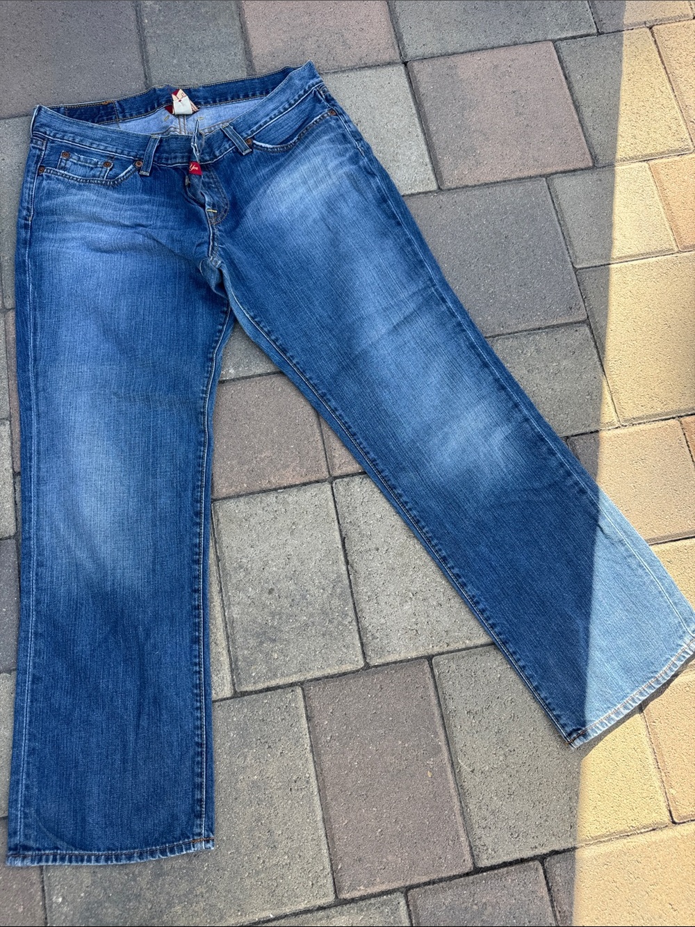 Classic Women's Blue Jeans - Comfortable Straight Leg